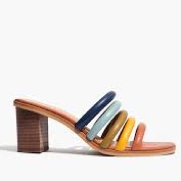 NWT Madewell The Addie High-Heel Mule 6.5 - Picture 2 of 5